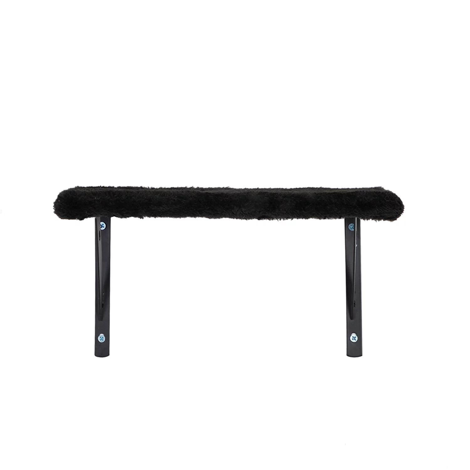 Cat Wall Shelves and Perches Set of 5, Sleeping Playing Lounging Climbing Cat Tree House for Multiple Cats, Black