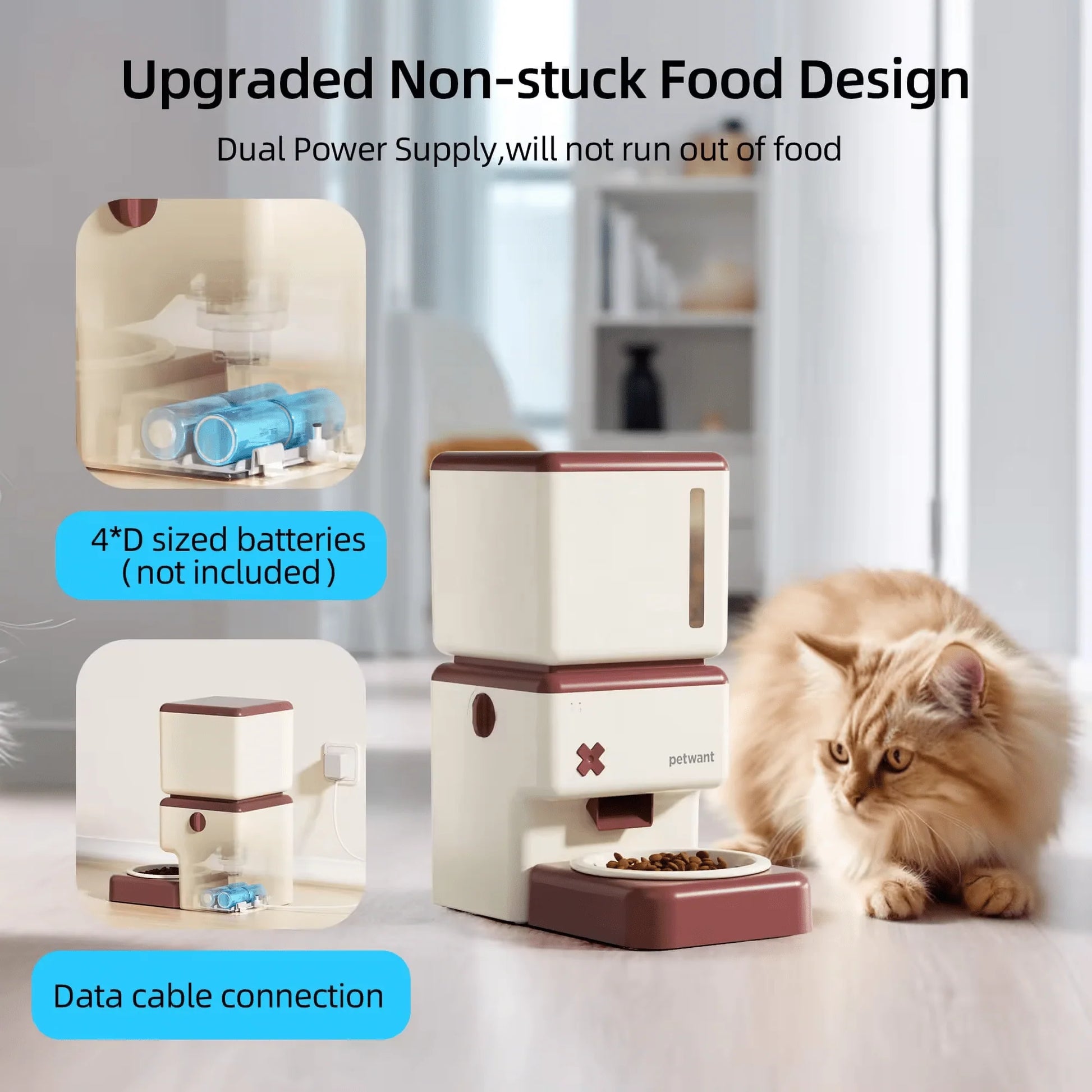 HEYBO Automatic Cat Feeder Smart Dog Feeder